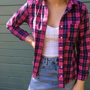 Gilly Hicks Plaid Shirt